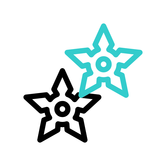 Shuriken animated icon Shuriken animated icon
