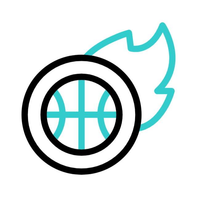 Basketball animated icon Basketball animated icon
