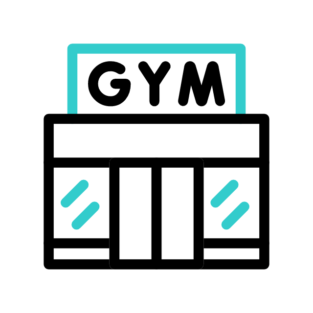 Sportswoman animated icon Sportswoman animated icon