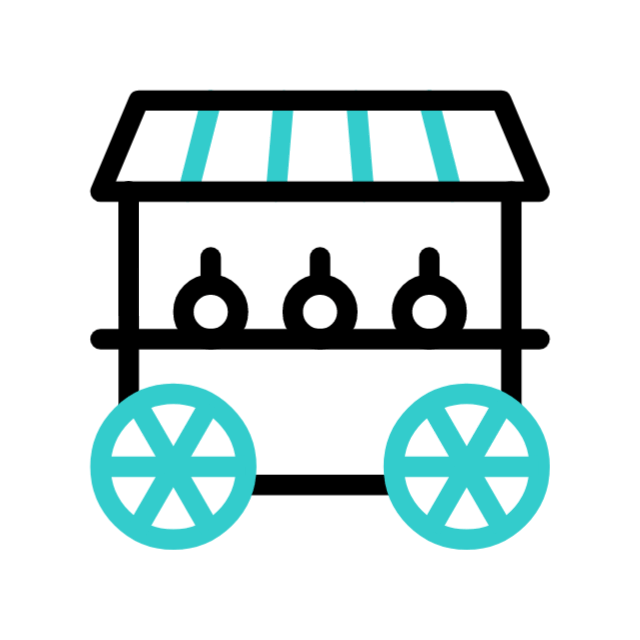 kiosk animated icon kiosk animated icon
