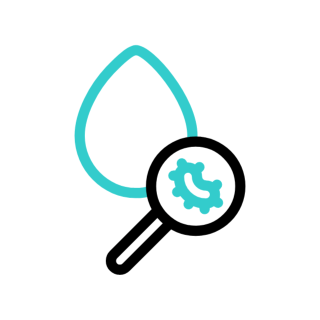 Virus transmission animated icon Virus transmission animated icon