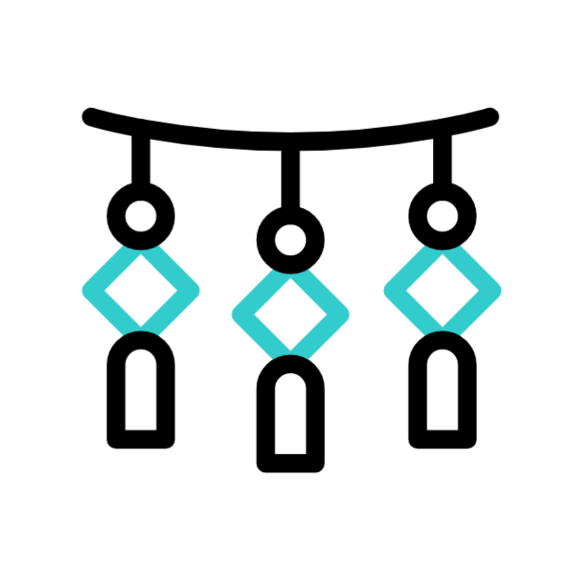 Candle animated icon Candle animated icon