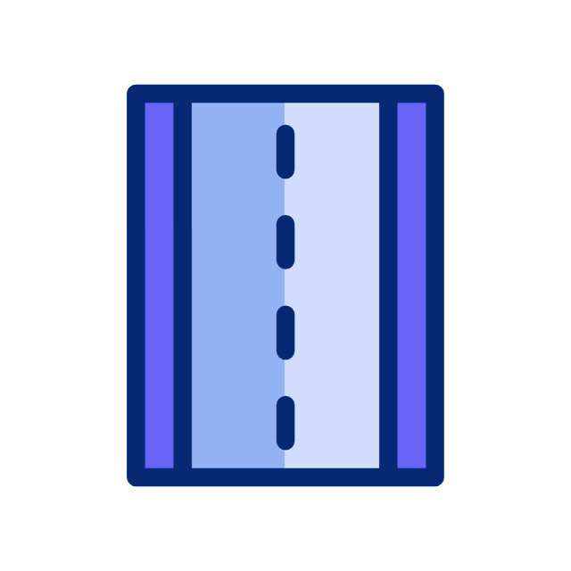 Route animated icon Route animated icon