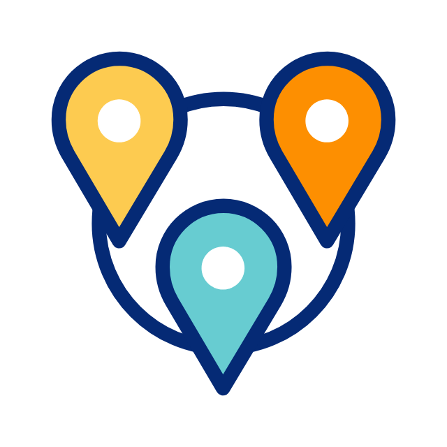 route animated icon route animated icon