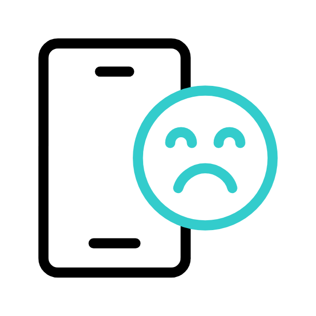 Middle finger animated icon Middle finger animated icon