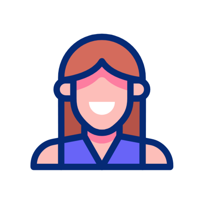 여성 animated icon 여성 animated icon
