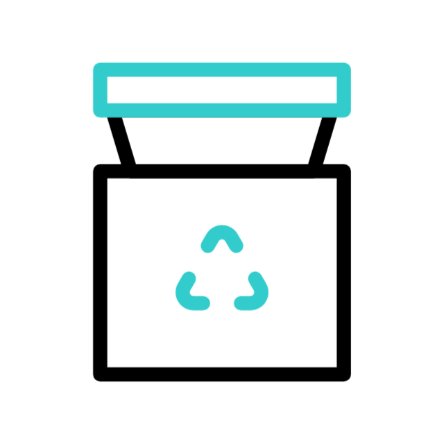 Paper plate animated icon Paper plate animated icon
