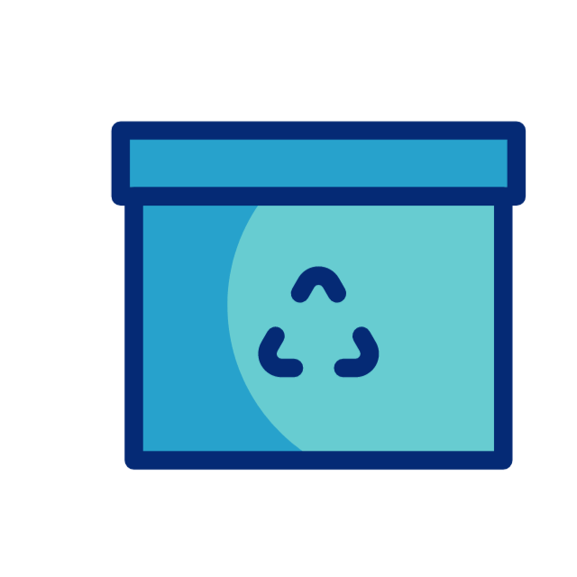 Burger box animated icon Burger box animated icon