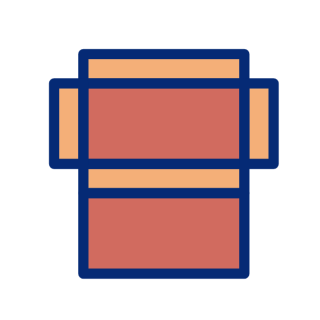 Burger box animated icon Burger box animated icon
