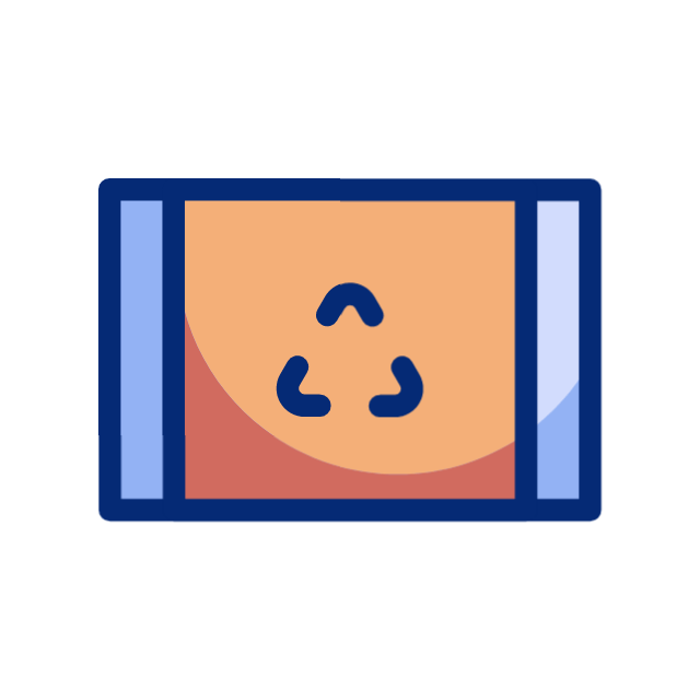Burger box animated icon Burger box animated icon