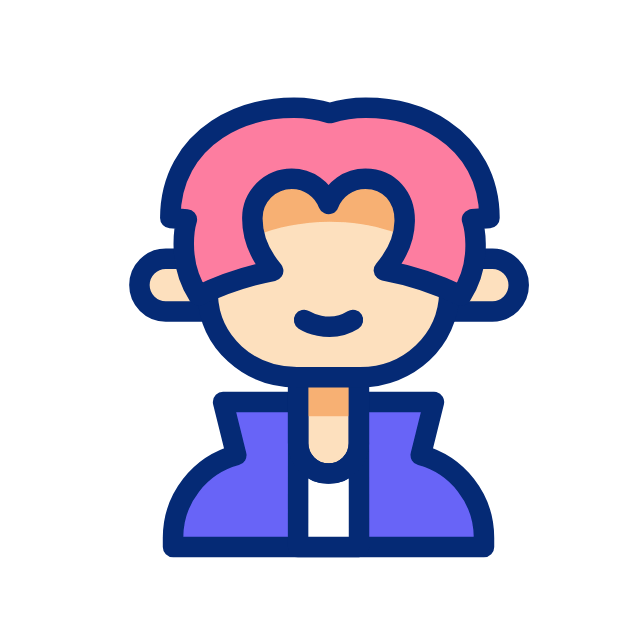 Girl animated icon Girl animated icon