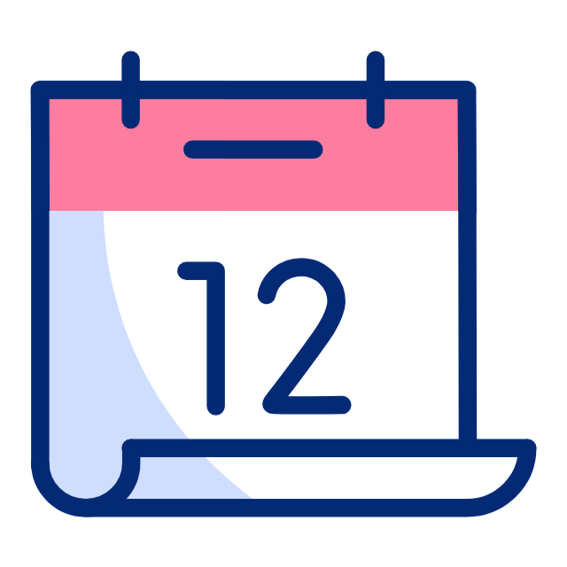 kalender animated icon kalender animated icon