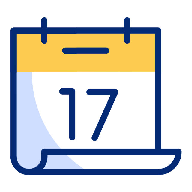 Calendar animated icon Calendar animated icon