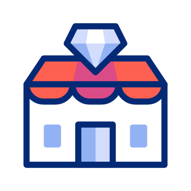 Ring box animated icon Ring box animated icon