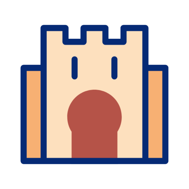 Desert animated icon Desert animated icon