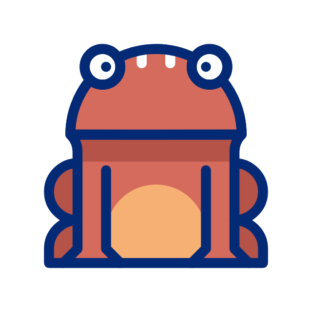 sapo embolsado animated icon sapo embolsado animated icon