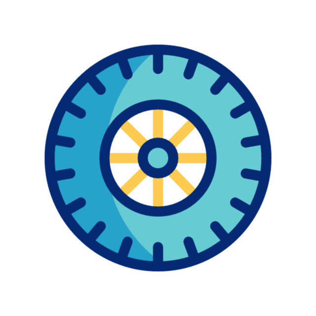 Road roller animated icon Road roller animated icon