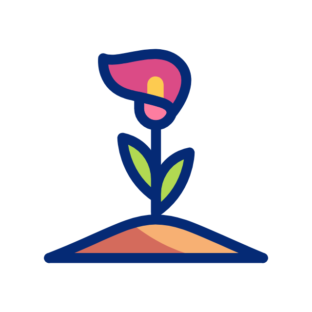 Пион animated icon Пион animated icon