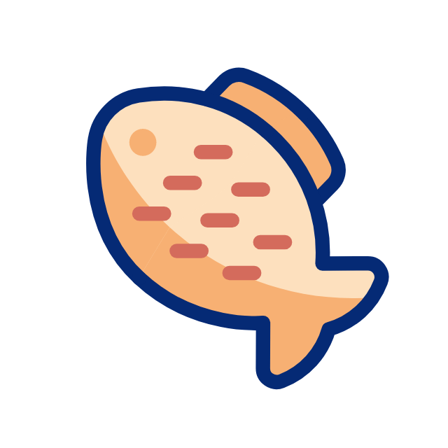 Bungeoppang Animated Icon | Free food and restaurant Animated Icon