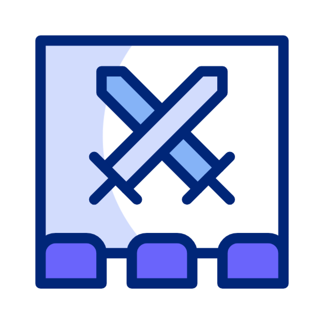 Dressing room animated icon Dressing room animated icon