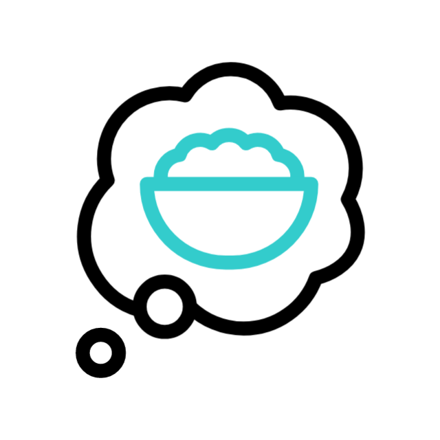 Подумайте о еде animated icon Подумайте о еде animated icon