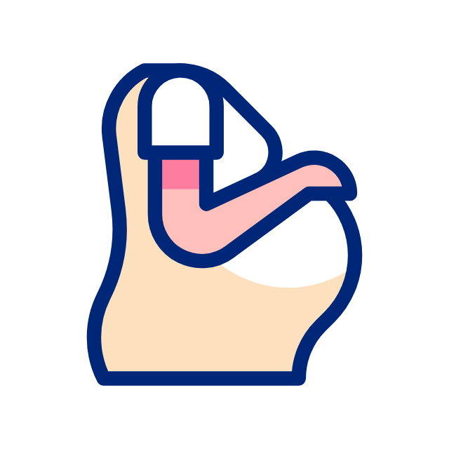 Baby weight animated icon Baby weight animated icon