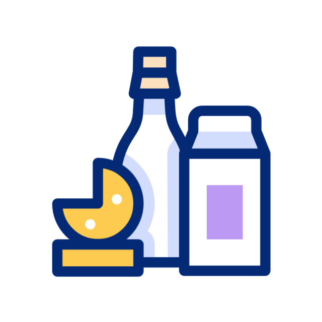 농축 우유 animated icon 농축 우유 animated icon
