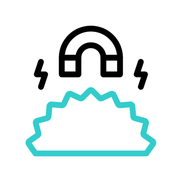 Piezoelectricity animated icon Piezoelectricity animated icon