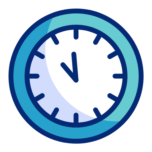 animated clock icon