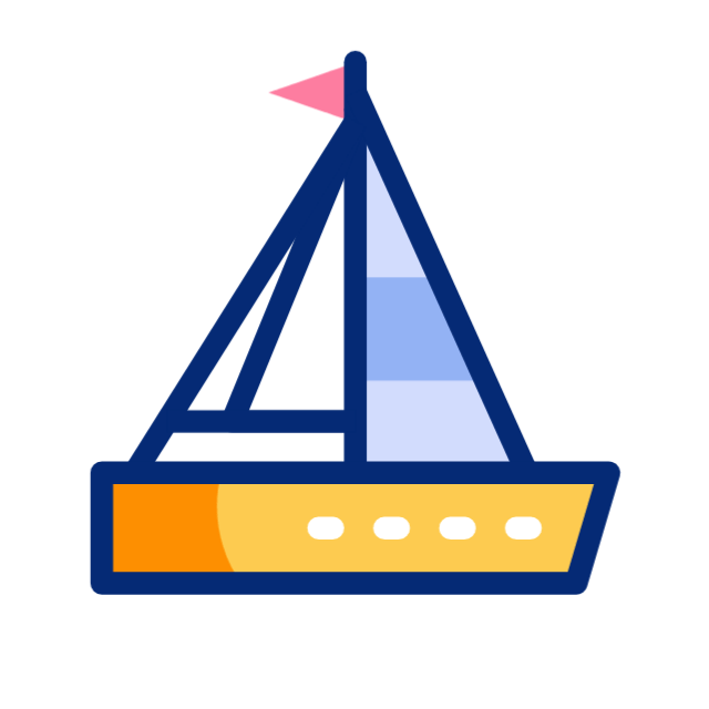 Виндсерфинг animated icon Виндсерфинг animated icon