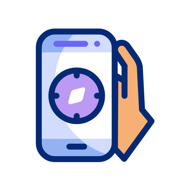 Местоположение телефона animated icon Местоположение телефона animated icon