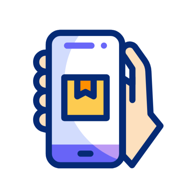 Phone location animated icon Phone location animated icon