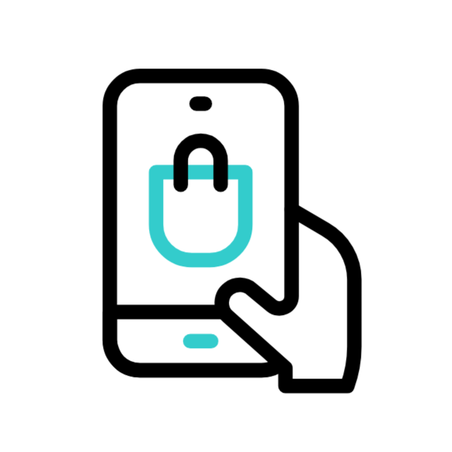 Phone signal animated icon Phone signal animated icon