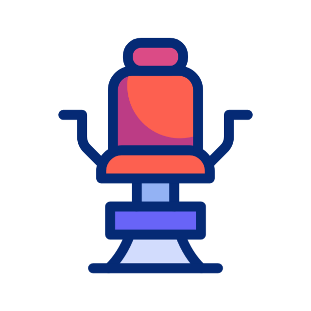 Парикмахерская animated icon Парикмахерская animated icon