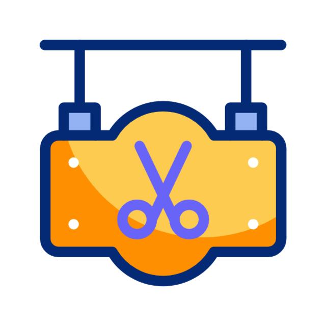 barbeiro animated icon barbeiro animated icon