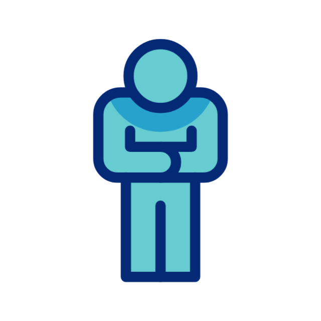 Middle finger animated icon Middle finger animated icon
