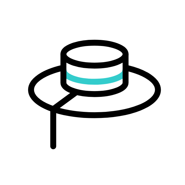 Party hat animated icon Party hat animated icon