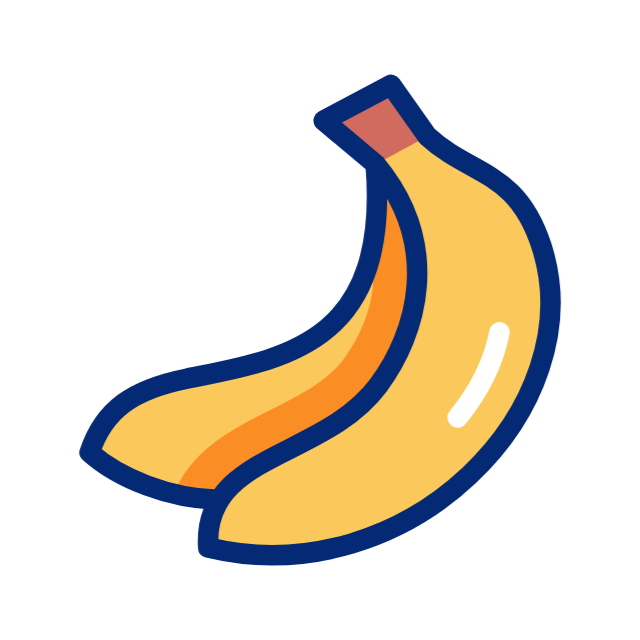 Tropical fruit animated icon Tropical fruit animated icon