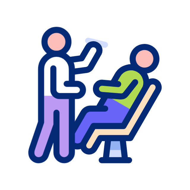 Front desk animated icon Front desk animated icon