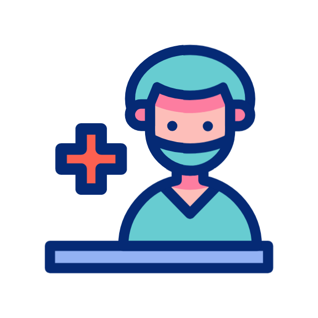Front desk animated icon Front desk animated icon