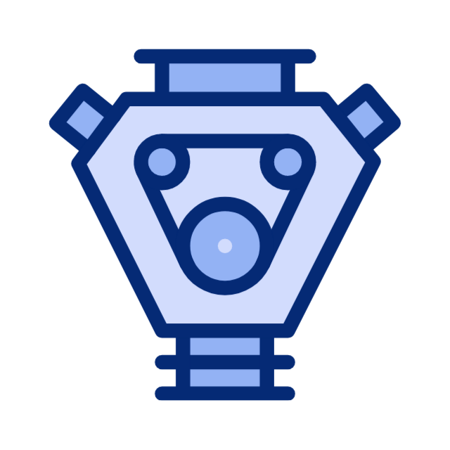 motor animated icon motor animated icon