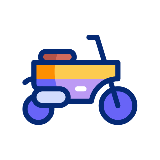 lastenfahrrad animated icon lastenfahrrad animated icon