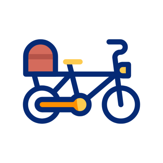 lastenfahrrad animated icon lastenfahrrad animated icon