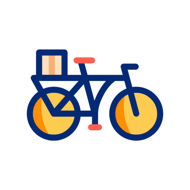 bicicleta de carga animated icon bicicleta de carga animated icon
