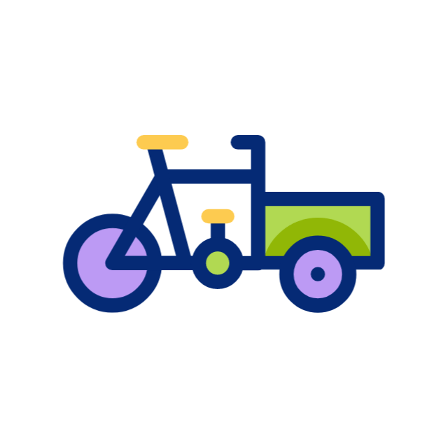 bicicleta de carga animated icon bicicleta de carga animated icon
