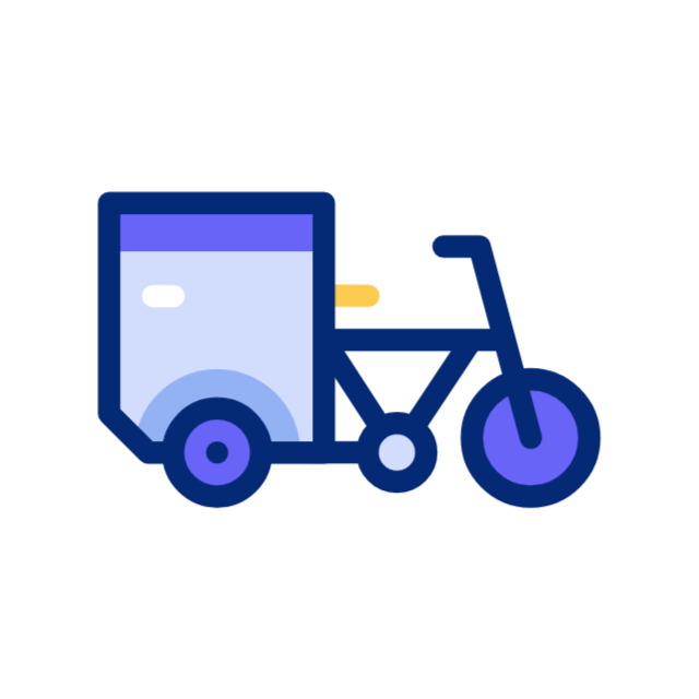 bicicleta de carga animated icon bicicleta de carga animated icon