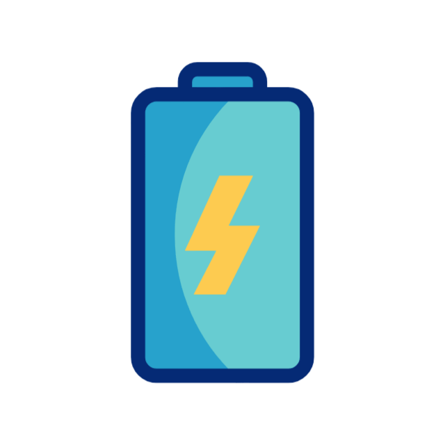 전체 배터리 animated icon 전체 배터리 animated icon