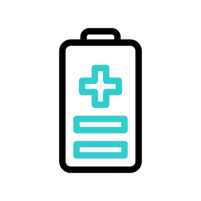 batterie level animated icon batterie level animated icon