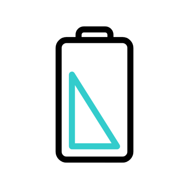 Battery level animated icon Battery level animated icon