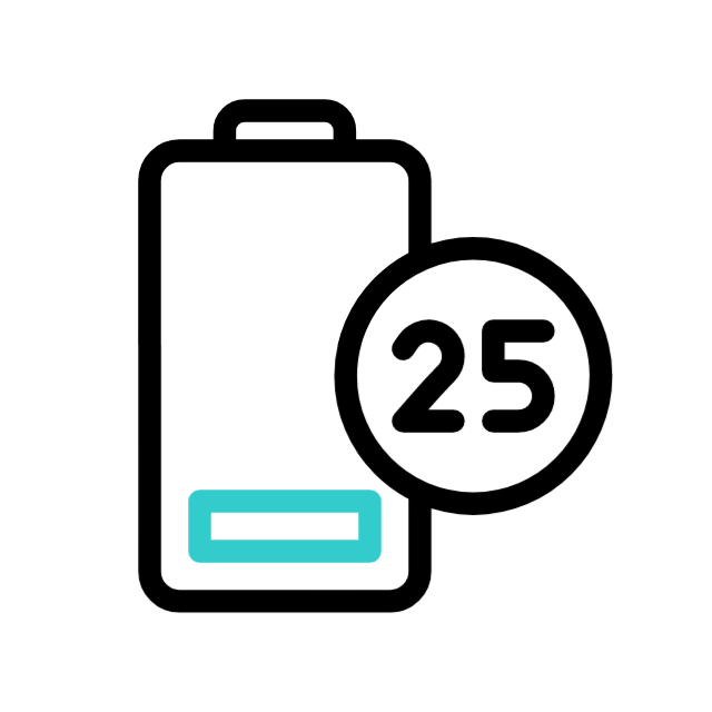 batterie level animated icon batterie level animated icon